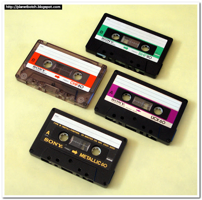 Early 1980s audio cassettes