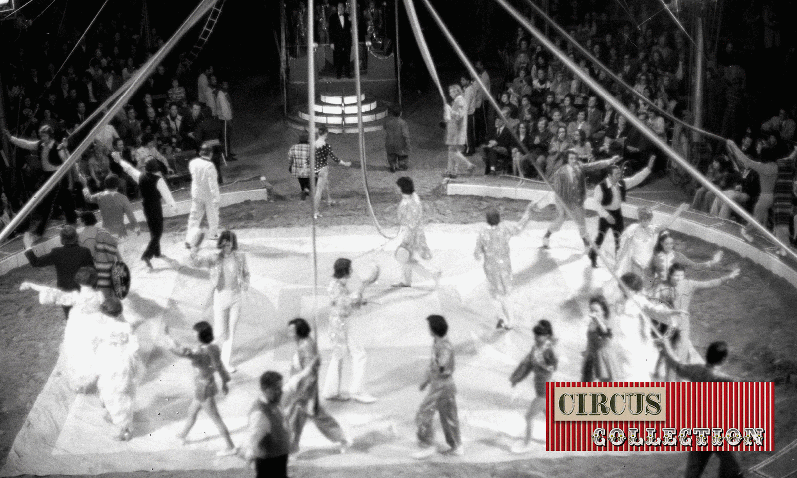le final di spectacle du Cirque Knie 1972