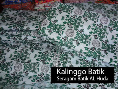 seragam batik sekolah printing pondok AL huda