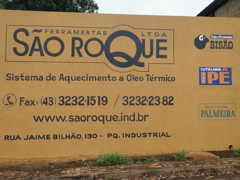 Aqui tem uma imagem da fachada da empresa Ferramentas São Roque