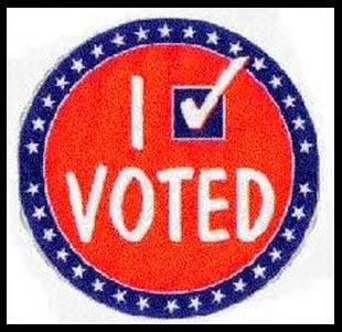 I VOTED TO GET TO THE POLLS