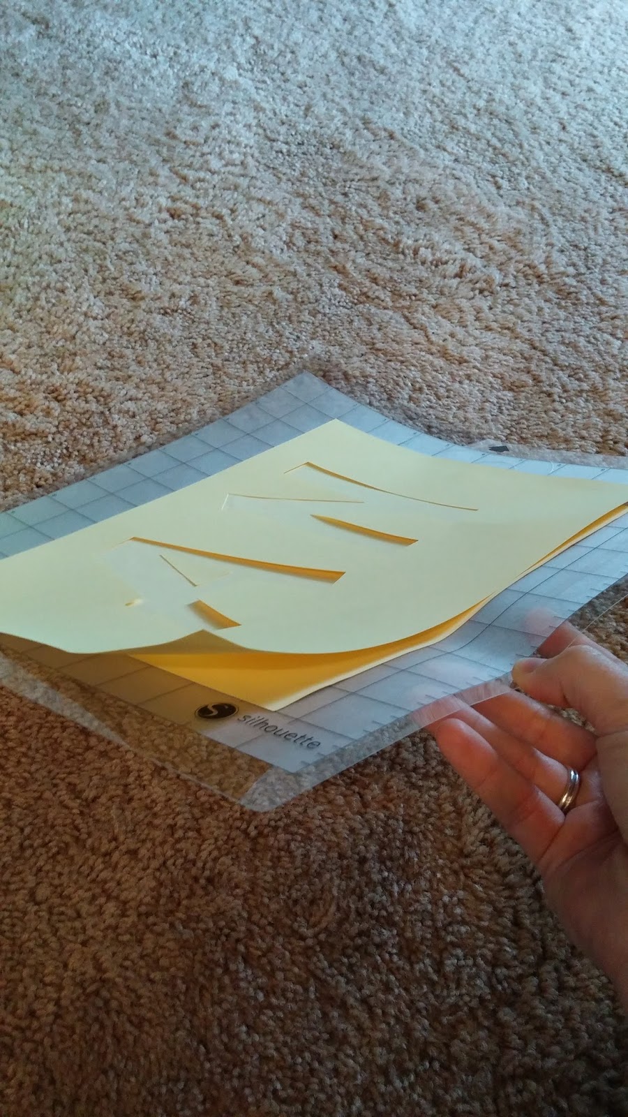 Joyful Family Life Silhouette Sticky Mat Fix