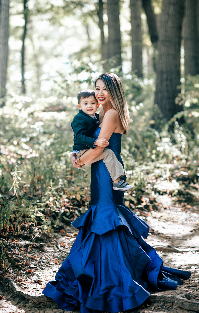 mom and son dress