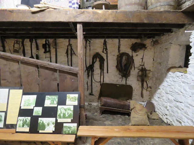 Inside the Kennedy Homestead in County Wexford Ireland a good stopping point on the drive from Kinsale to Dublin