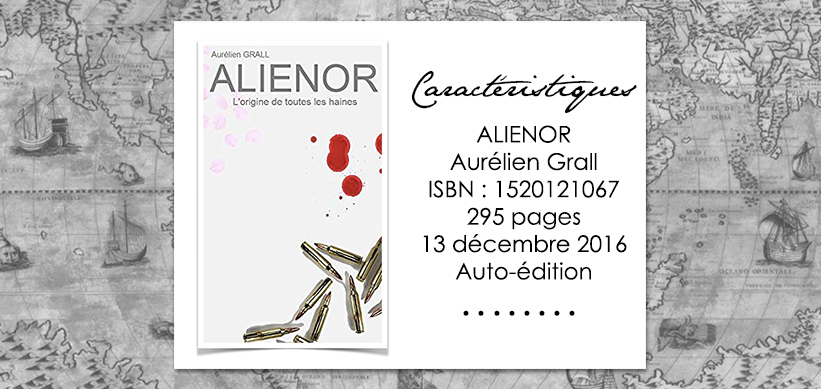 Couverture du livre ALIENOR d'Aurélien Grall ALIENOR d'Aurélien Grall