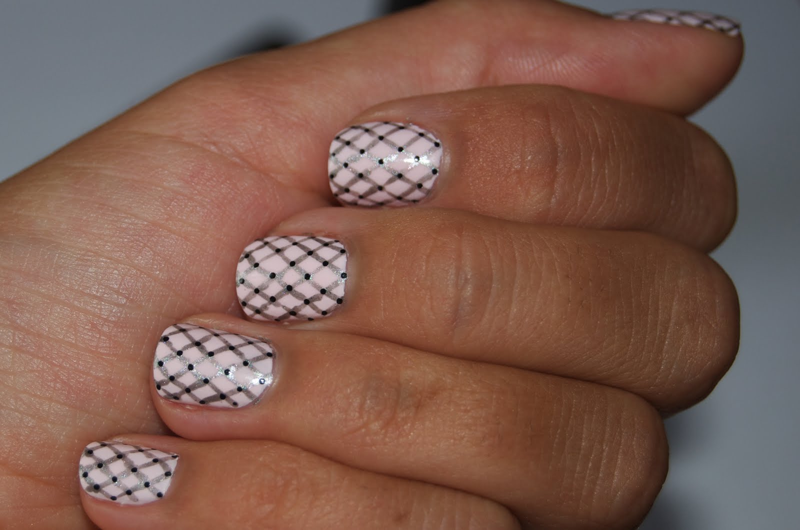 Louis Vuitton Pattern Freehand Nail Art  Louis vuitton nails, Funky nail  designs, Nail art