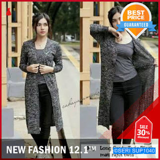 SUP1040C21 Cardigan Imut Long Cardy Twist Murah BMGShop