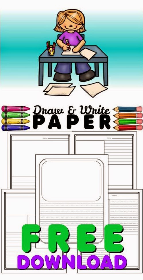Draw And Write Paper FREEBIE FRIDAY Momgineer Draw And Write Paper FREEBIE FRIDAY Momgineer