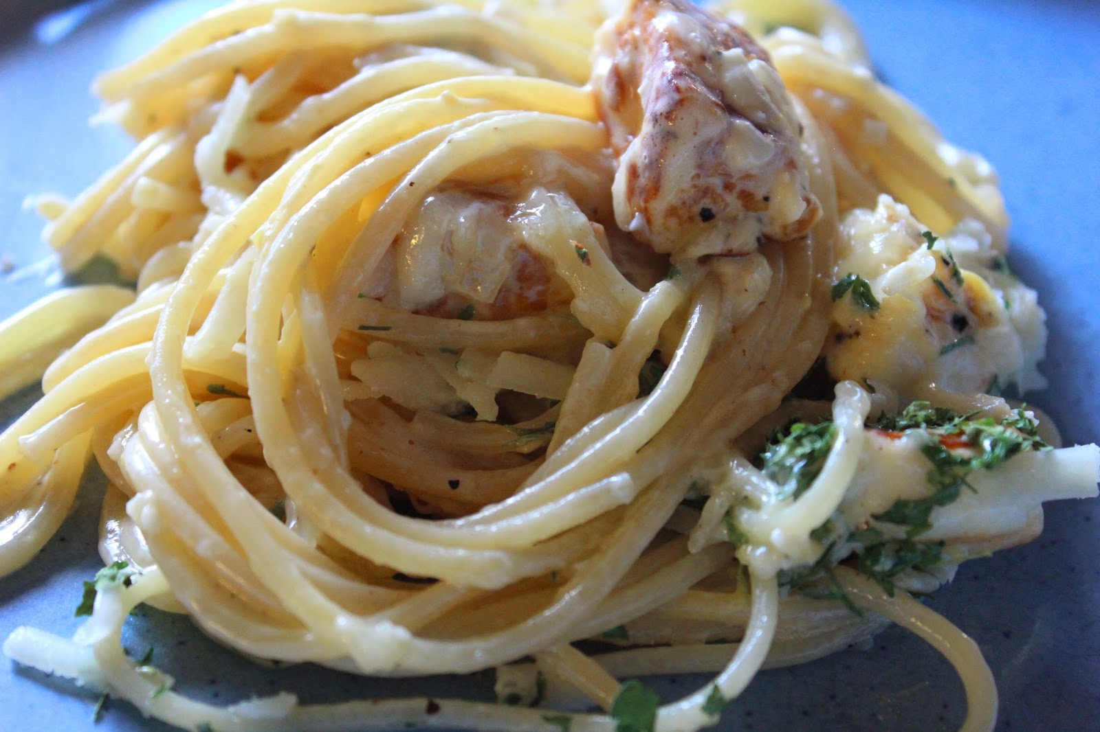 Mat och bak Halloumi carbonara