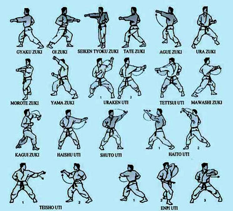 Associação Shuriken de Karate KARATE GOLPES E BASES Associação Shuriken de Karate KARATE GOLPES E BASES