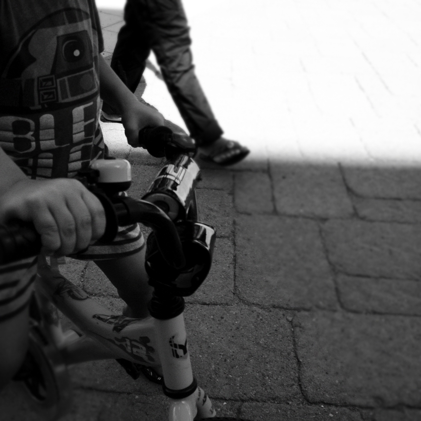 Ez E Freestyling Riding the training wheels off