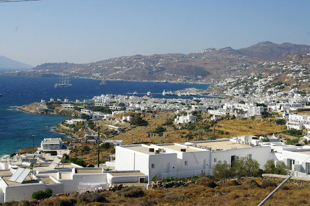 Mykonos Town from Tharroe of Mykonos Mykonos Town from Tharroe of Mykonos