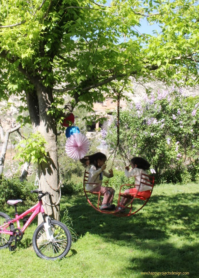 cumpleaños en el jardín