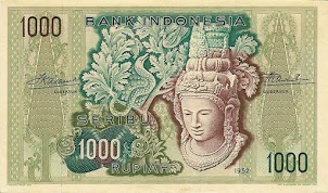 1000 Rupiah 1952 (Kebudayaan)