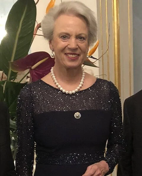 DE-DK Cultural Friendship Year 2020, Princess Benedikte of Denmark attended a state reception in Munich city of Germany