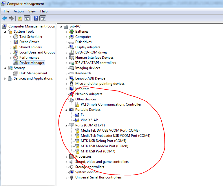 Hexa16 Install MediaTek Preloader USB Port pada windows