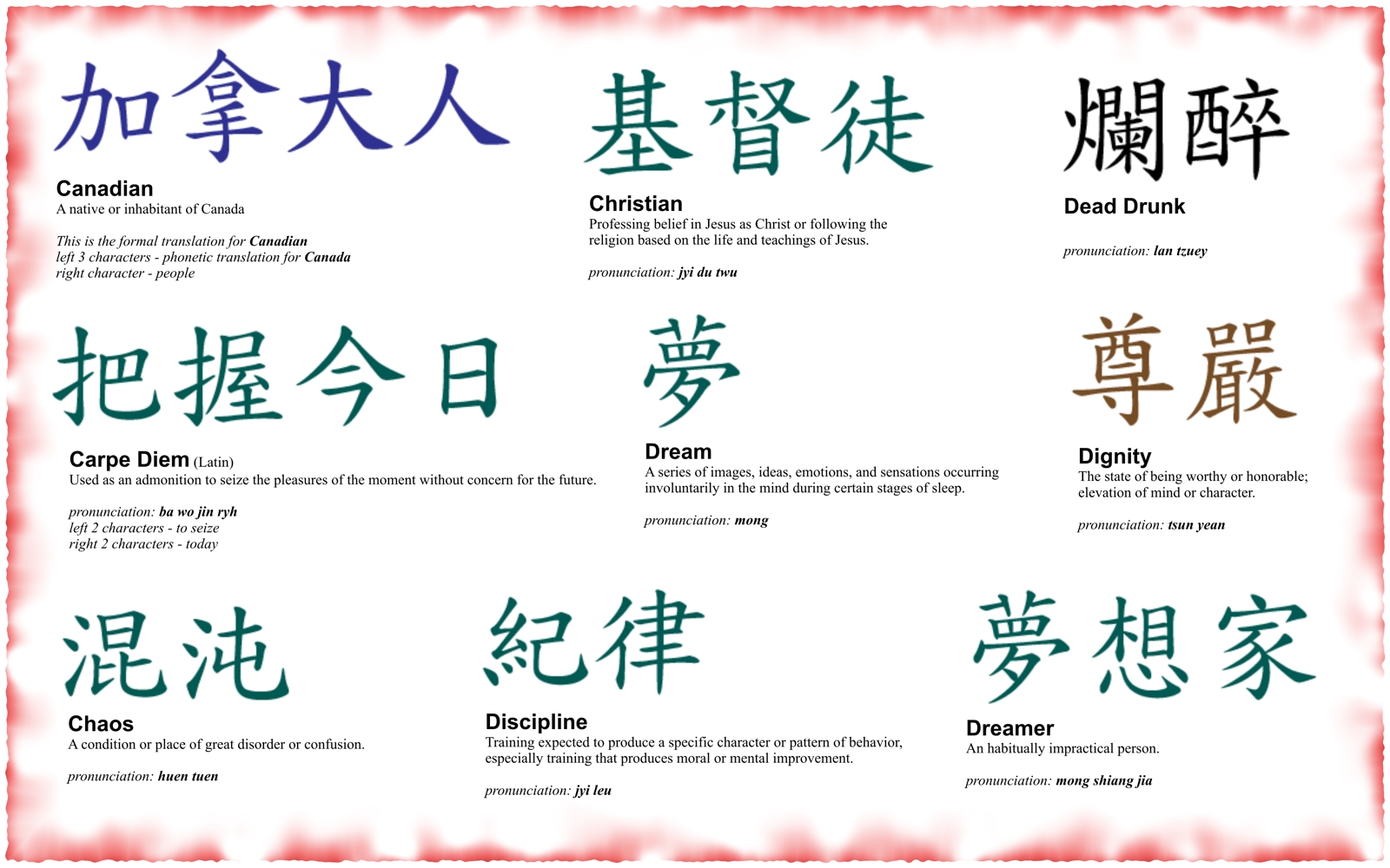 TATTOOS Chines Symbol Tattoos And Kanji Symbol Tattoos