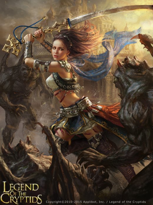 As ilustrações de fantasia para games de Laura Sava Laura Sava anotherwanderer deviantart arte ilustrações fantasia card game legend of the cryptids mobius final fantasy