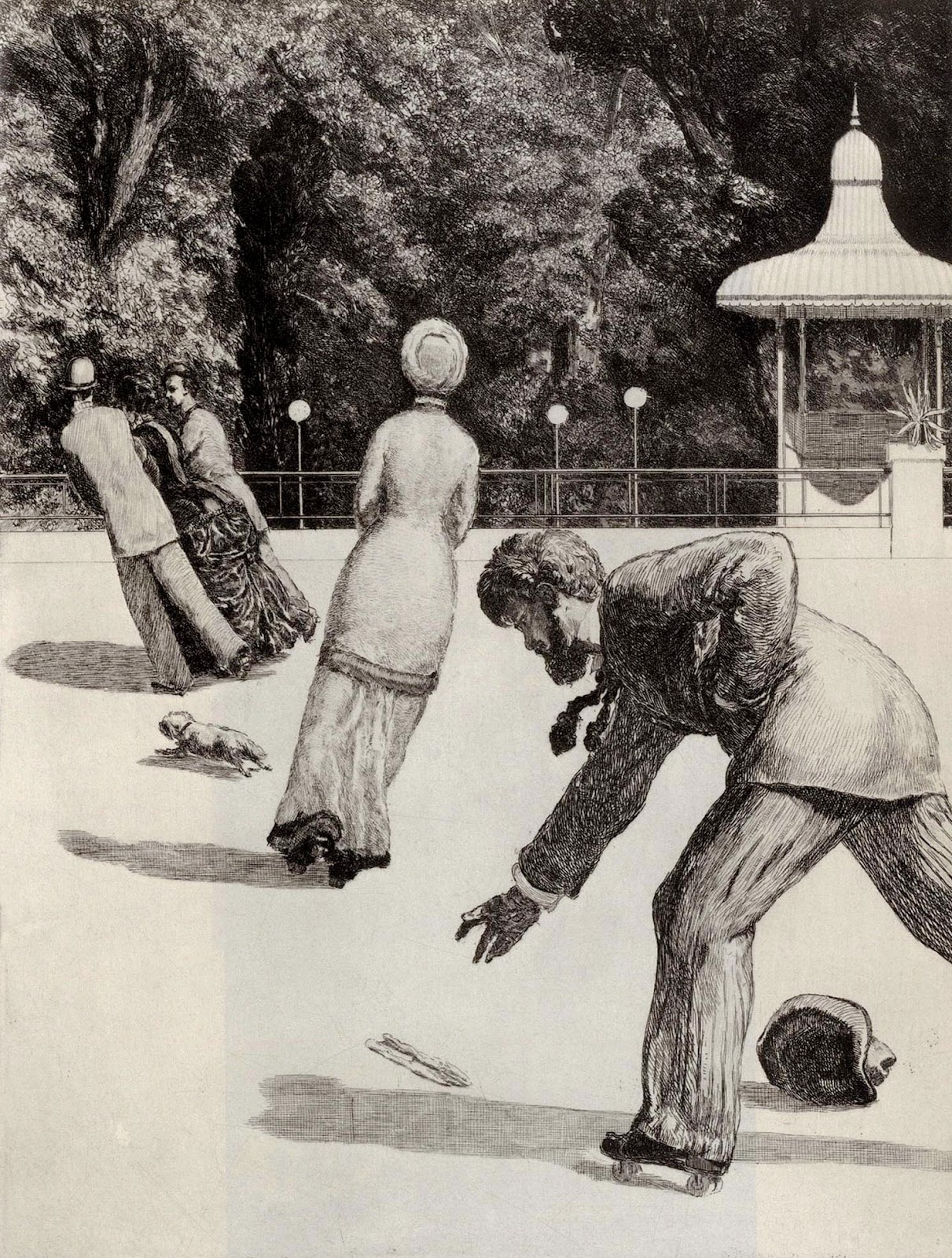 Let's keep it wild. To throw down the glove