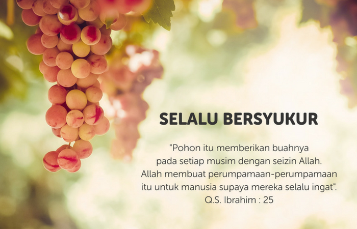 Ayat al quran tentang bersyukur