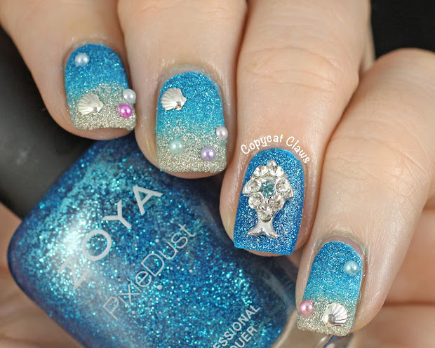 copycat claws blingy textured