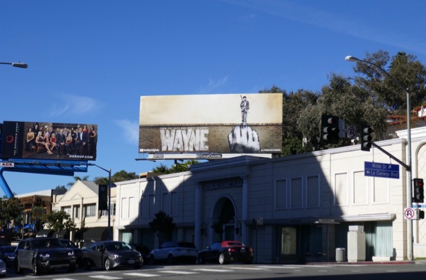 Wayne YouTube series billboard Sunset Strip Wayne YouTube series billboard