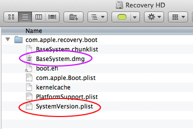 Create Bootable USB installer drive for Mountain Lion from Recovery Partition