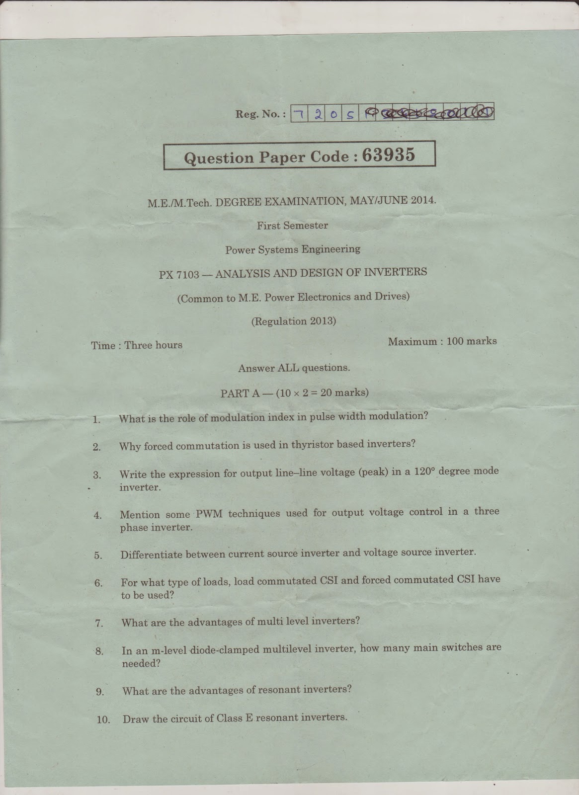 ANNA UNIVERSITY ME(MASTER OF ENGINEERING)PREVIOUS QUESTION PAPERS ME