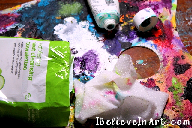 I Believe In Art By Victoria Lynn Hall: Paint Happens (And What I Do About  It)