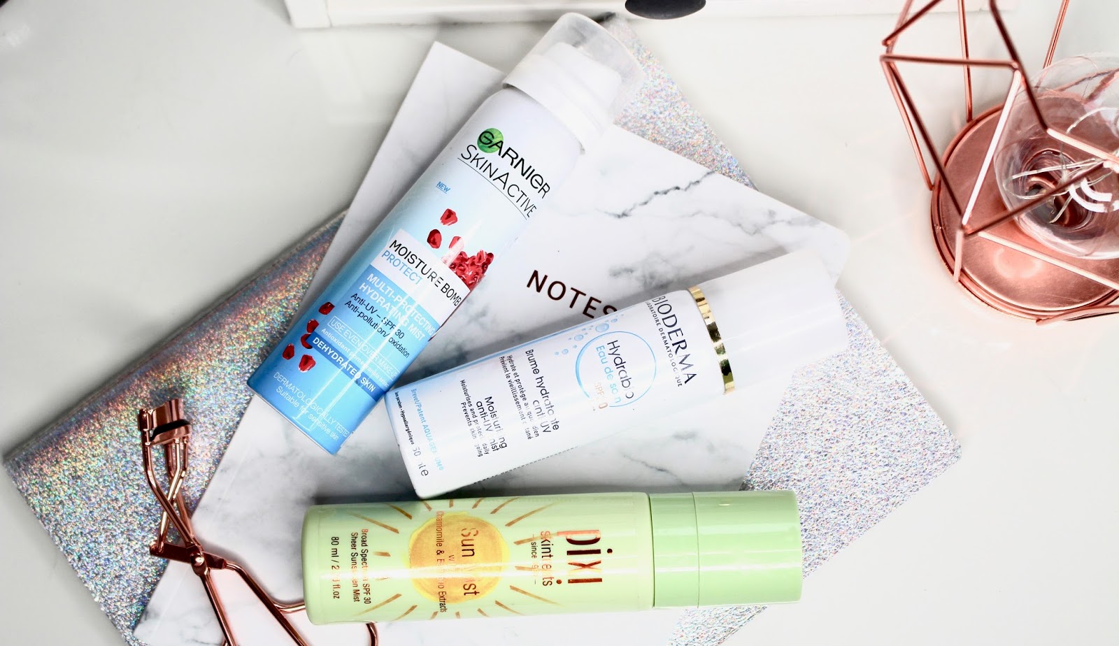 SURVIVING THE HEAT FACIAL SPF MISTS FEAT. PIXI, BIODERMA & GARNIER