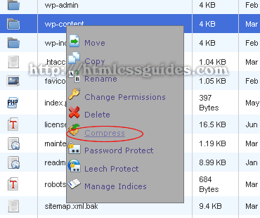 File Manager Kompres