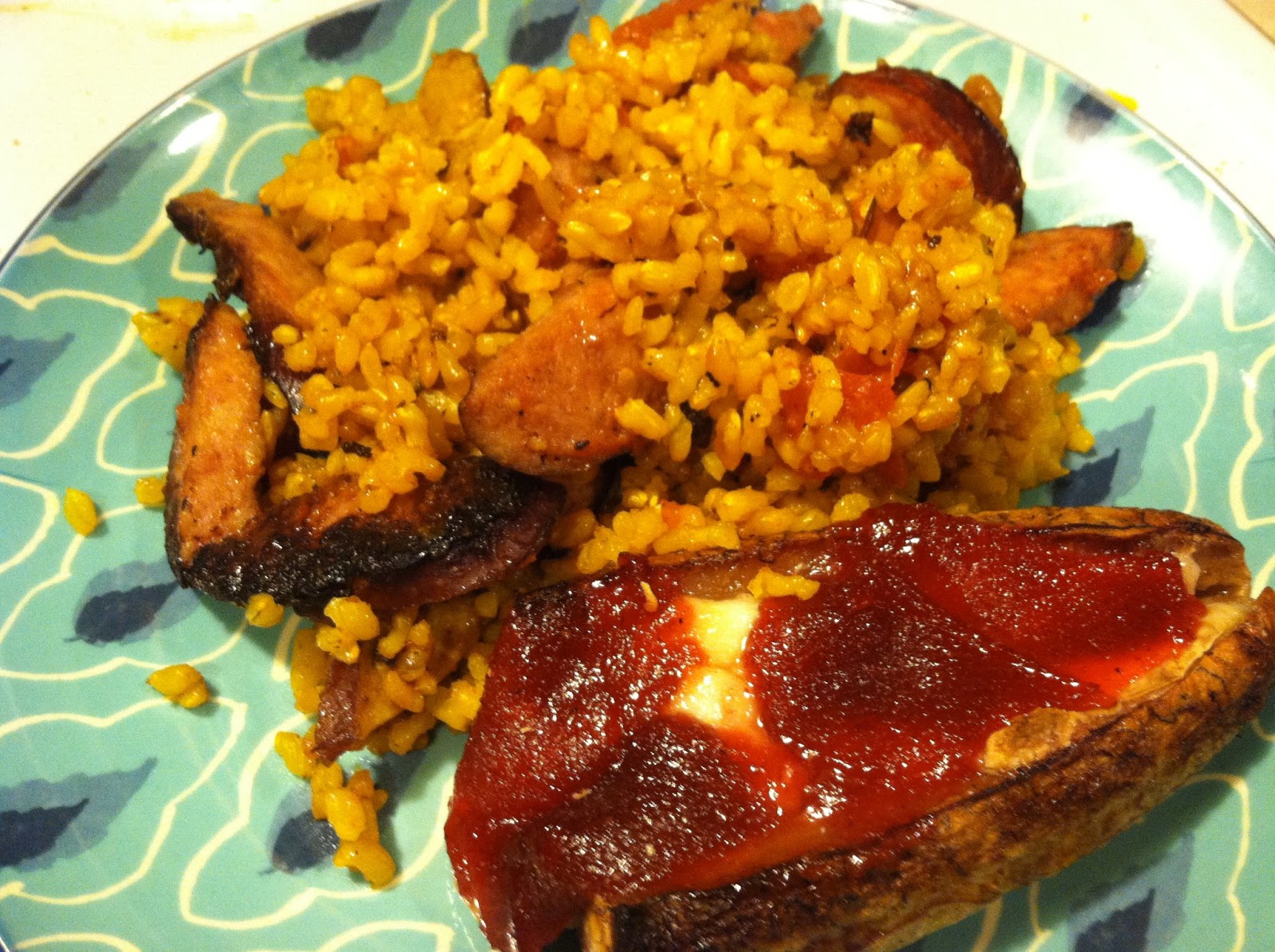 Sausage & Tomato Tumeric Rice Journey To My New Me