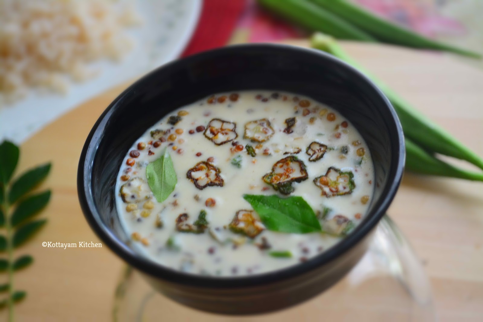 Vendaykka Kichadi for Sadhya Kottayam Kitchen