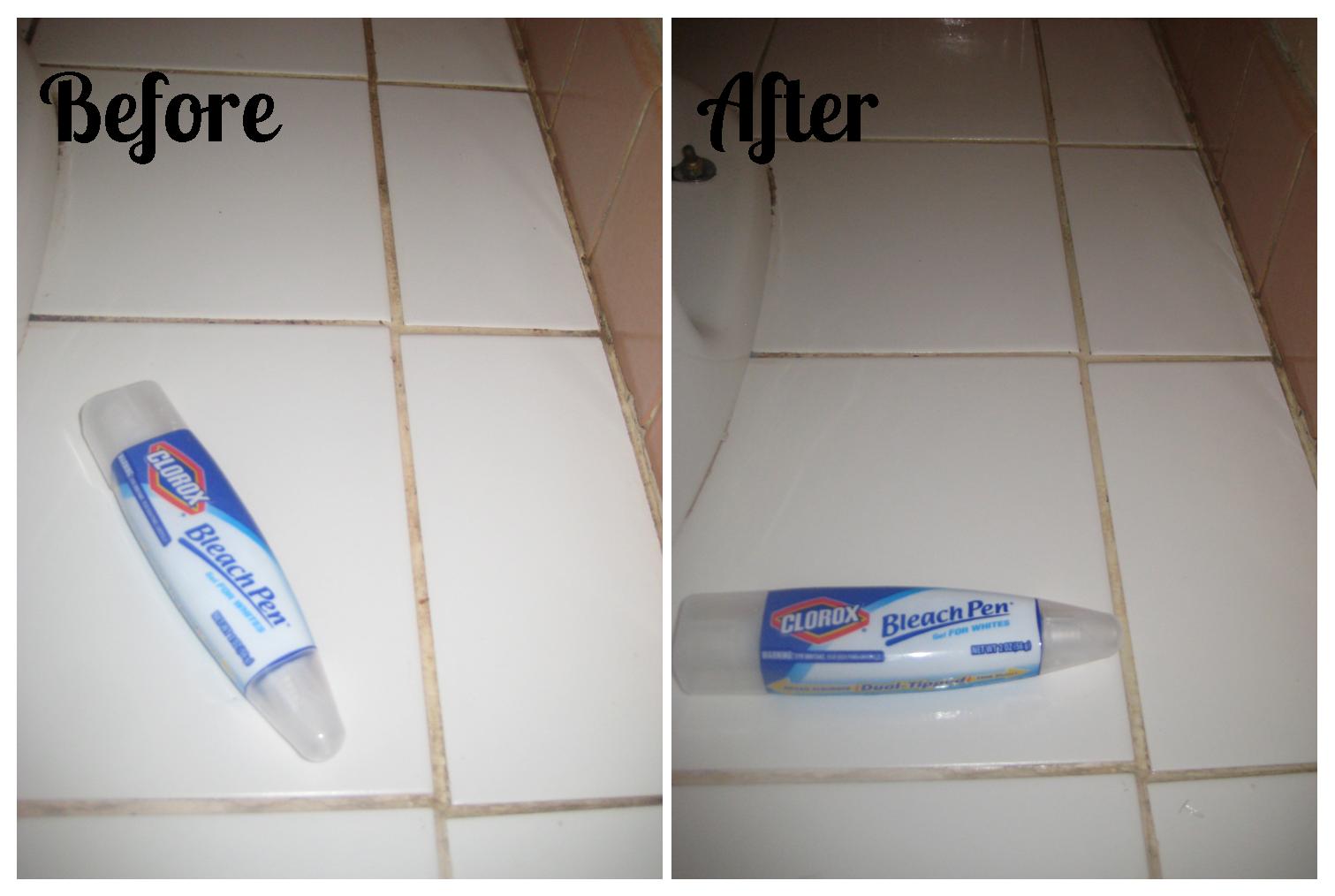Meg vs. The House Meg vs. The Bathroom Experiments in grout cleaning