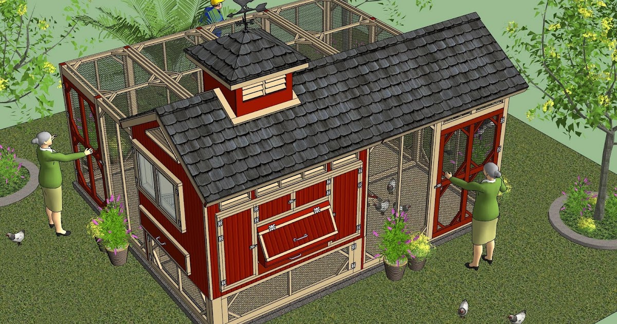 Easy Chicken Coop Construction