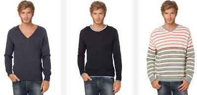 Jerseís de cuello de pico para hombre Jerseís de cuello de pico para hombre