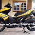 Gallery Foto Yamaha Aerox 155 VVA Yellow R-Version MY 2018... Kok sedap di pandang ya?