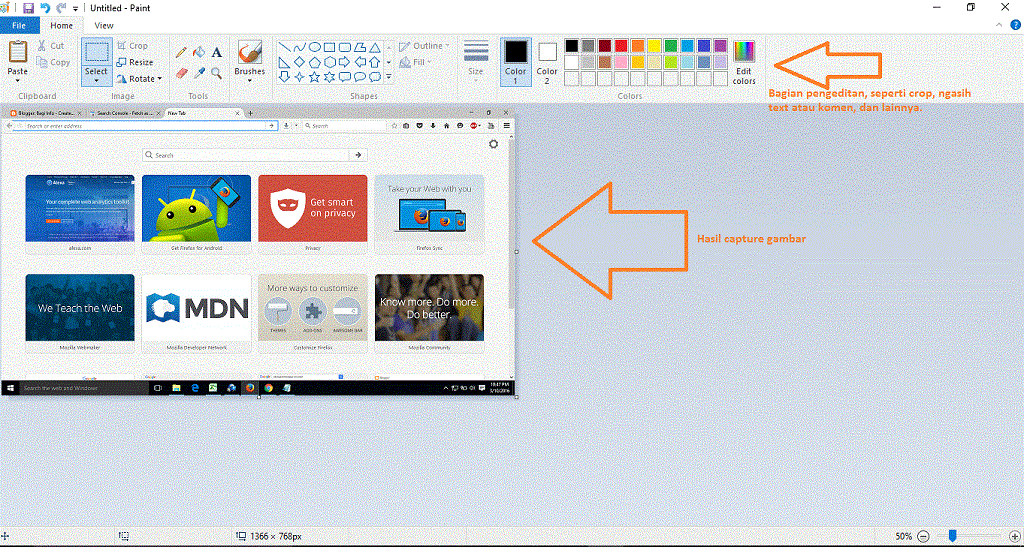 Cara Mengambil Gambar Di Layar Komputer | Bagi Info