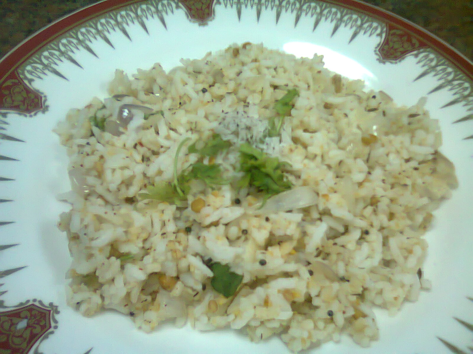 Nandini's Cook Book Powdered Dhal Rice