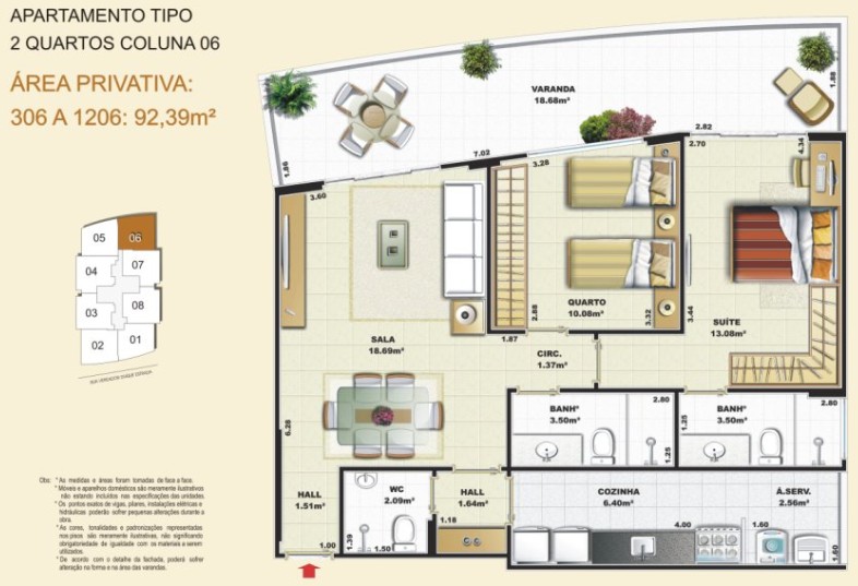 Action Imóveis Niterói: LA ROCHELLE- Santa Rosa ( 2 quartos)