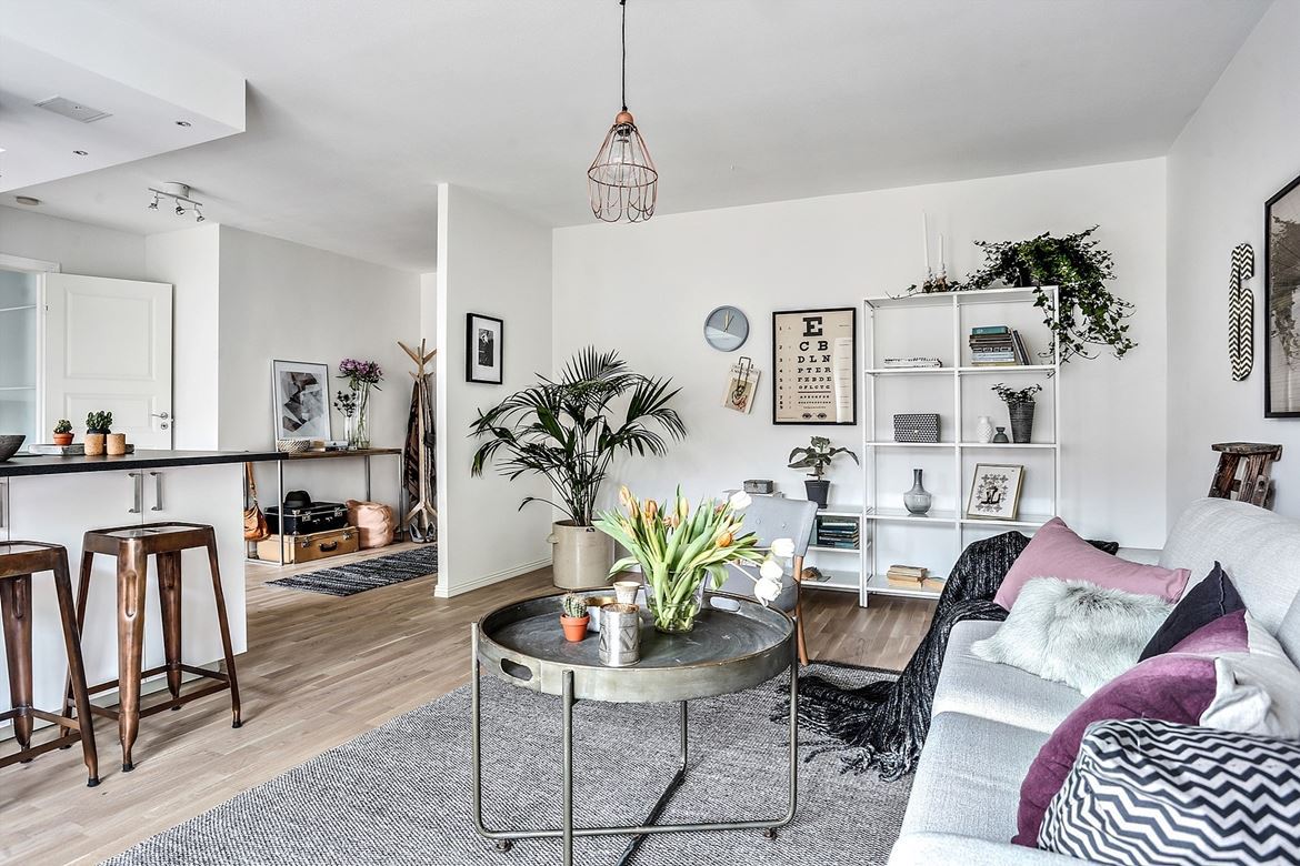 Apartamento de estilo industrial ecléptico Apartamento de estilo industrial ecléptico