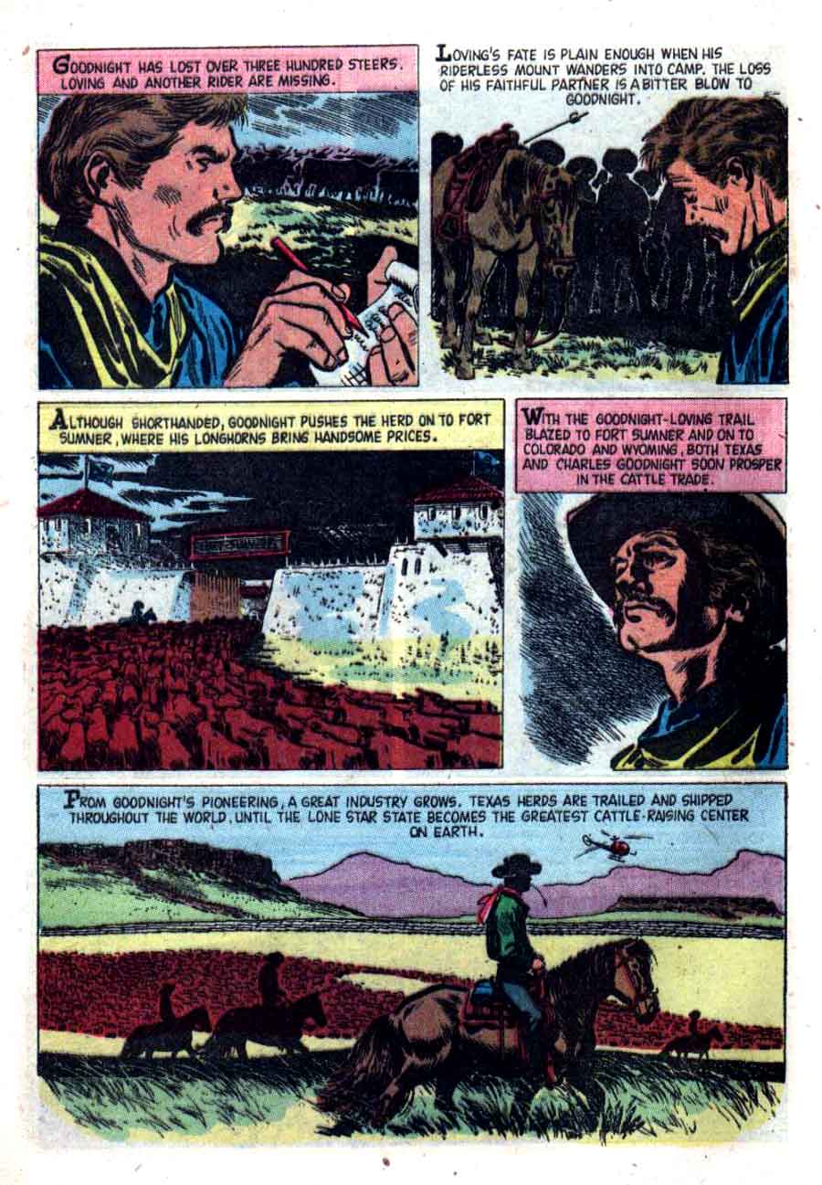 Jace Pearson's Tales of the Texas Rangers v1 #16 dell western comic book page art by Alex Toth