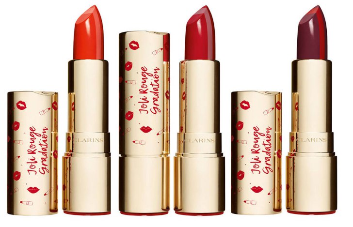 clarins , LE JOLI ROUGE ET LE NOIR , MASCARA SUPRA VOLUME , LE JOLI ROUGE GRADATION , CLARINS FRANCE ,