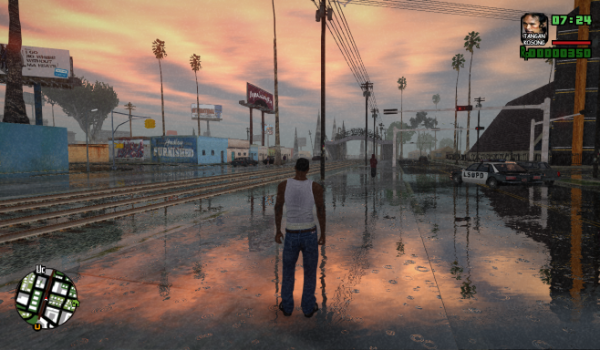 Andreas Remastered Gta San Andreas Mod Gta V Graphics High