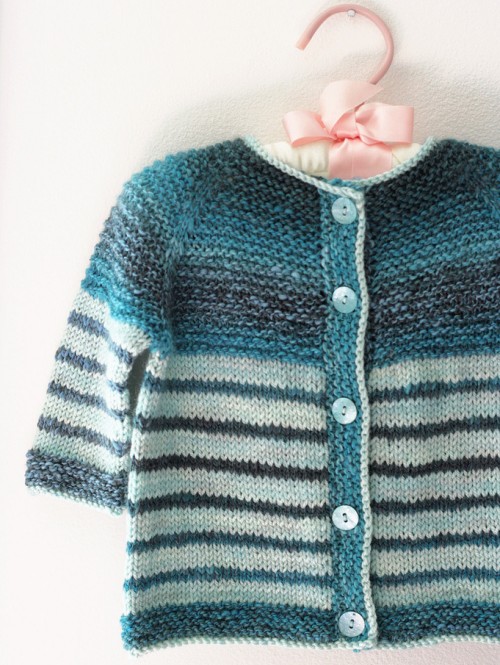 Beautiful Skills - Crochet Knitting Quilting : Handspun Yoke Cardi ...