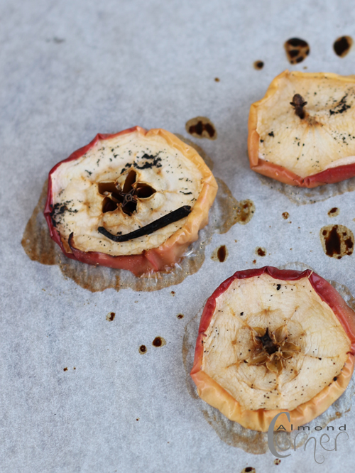 Almond Corner Seared Chicken Liver with Baked Apple Parsnip Purée
