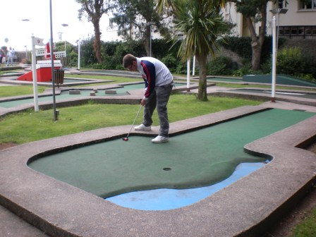The Arnold Palmer Putting Course in Weston-Super-Mare