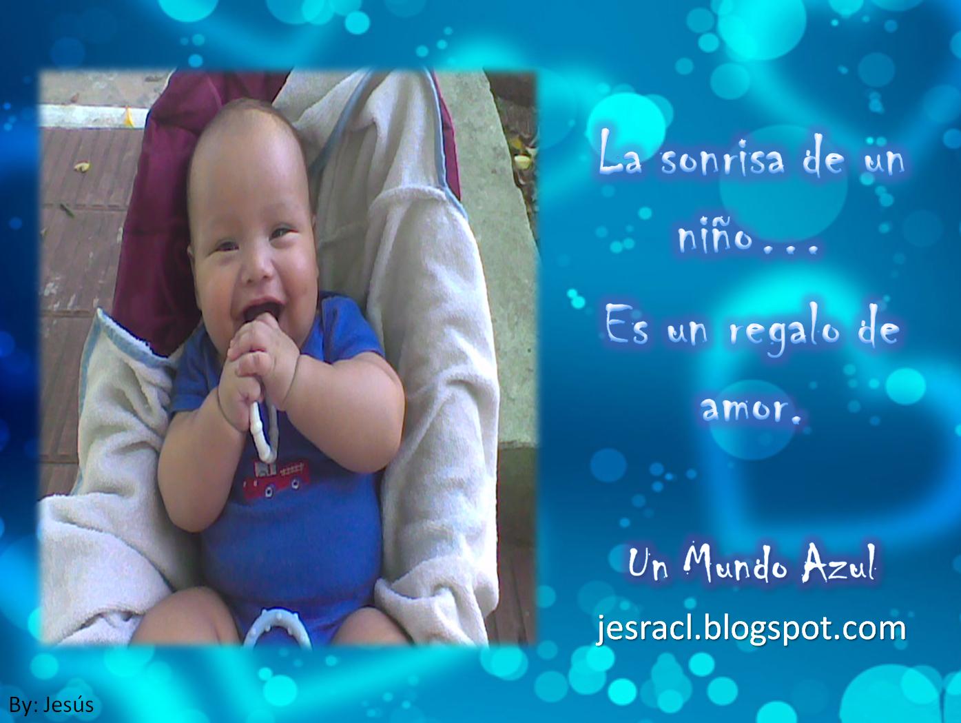 Un Mundo Azul Niños, un regalo de Dios