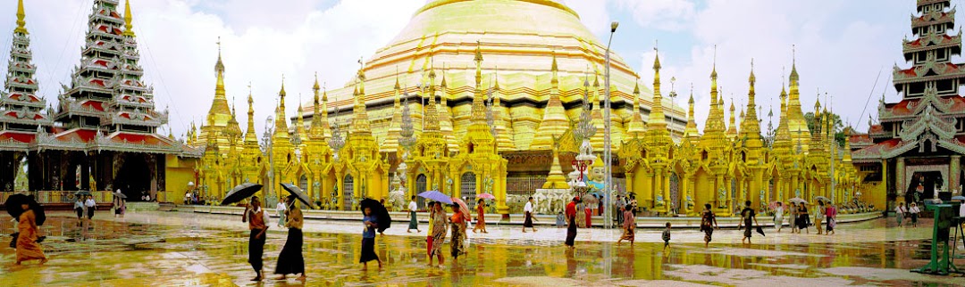 Shwedagon Pagoda (Stupa) in Yangon & Buddhist Novitiation in Myanmar 