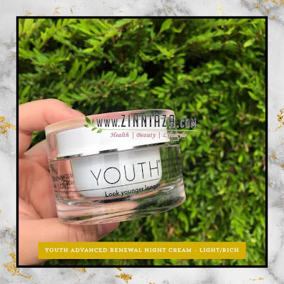 LEBIH MUDA & JELITA DENGAN RANGKAIAN SKIN CARE YOUTH SHAKLEE night cream youth shaklee
